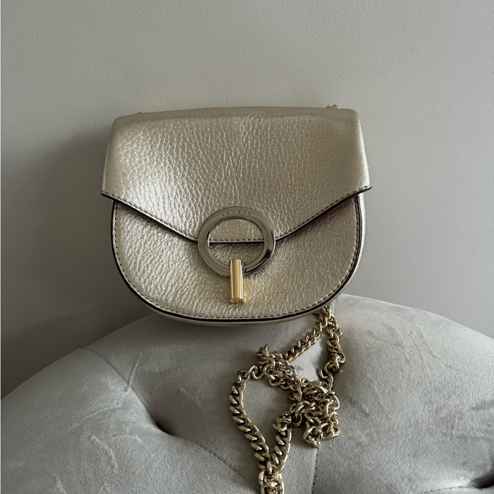 Small leather bag SANDRO